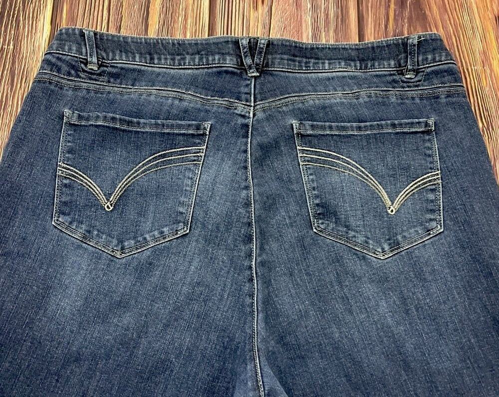 💋 Democracy AB Solution Bootcut Jeans Womens Plus Size 22W Stretch